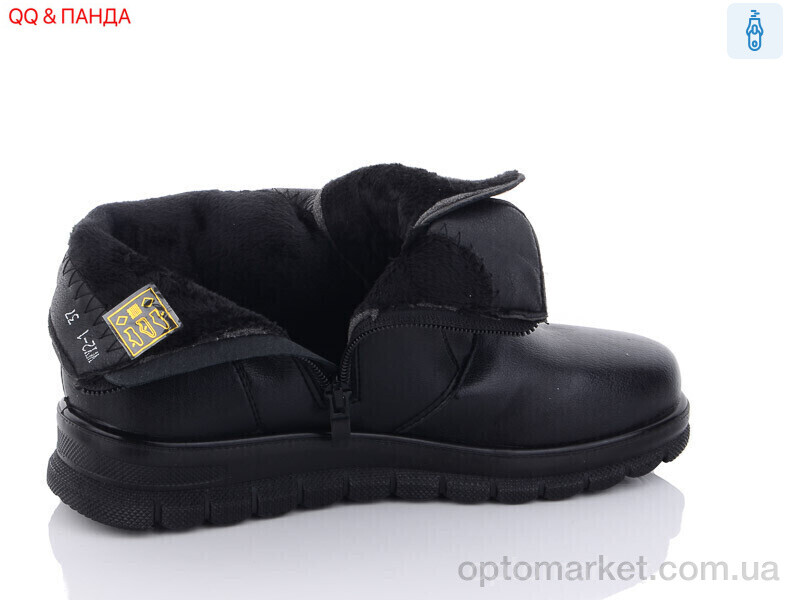 Купить Черевики жіночі WY2-1 QQ shoes чорний, фото 2