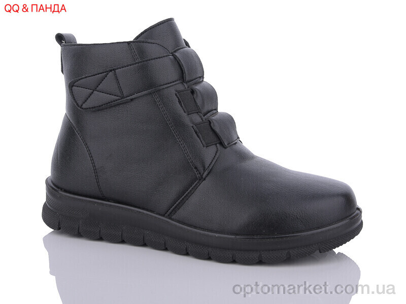 Купить Черевики жіночі WY2-1A QQ shoes чорний, фото 1