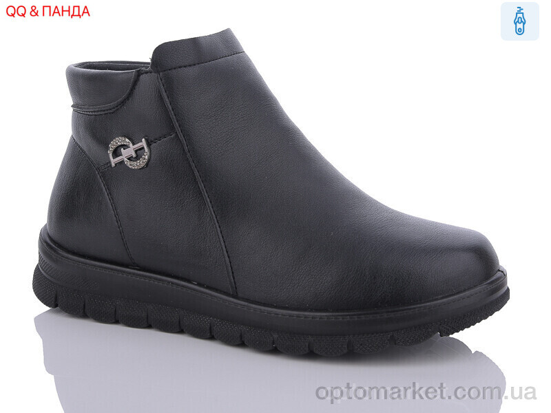 Купить Черевики жіночі WY3-1 QQ shoes чорний, фото 1