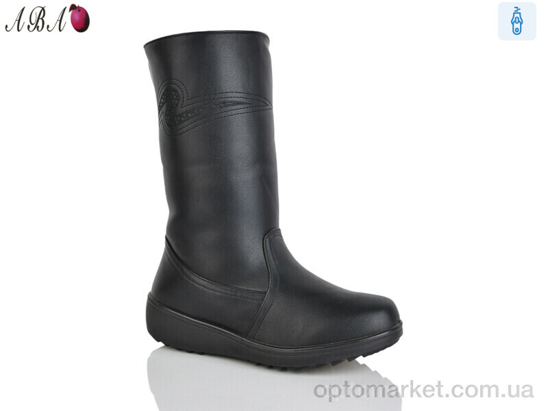 Купить Чоботи жіночі WY6-1 Aba чорний, фото 1