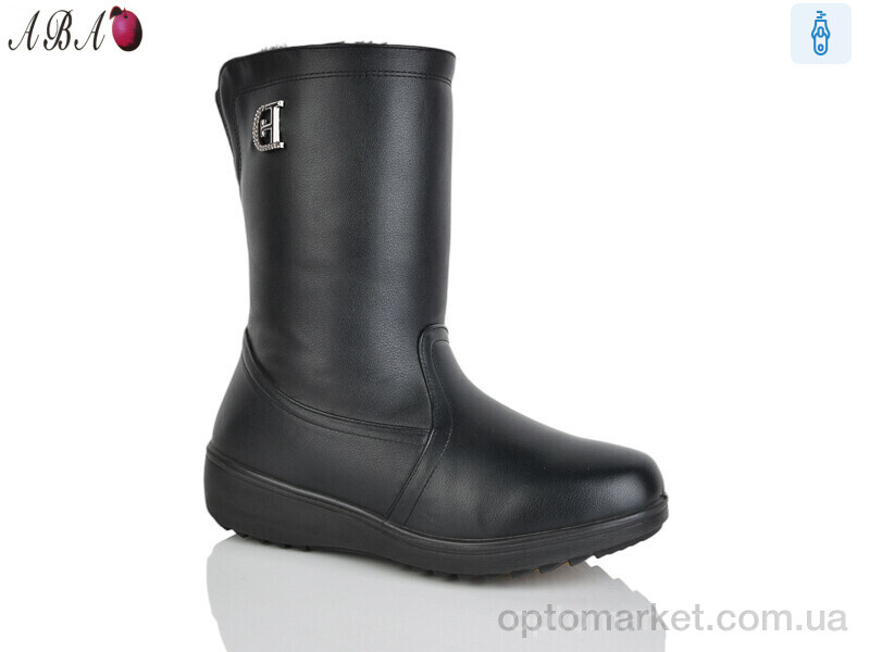 Купить Чоботи жіночі WY7-1 Aba чорний, фото 1