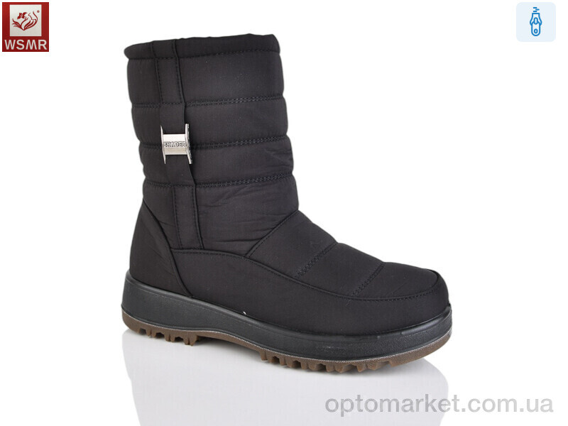 Купить Дутики жіночі WY8022-1 WSMR чорний, фото 1