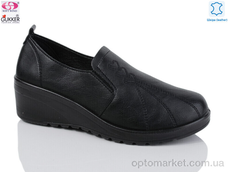 Купить Туфлі жіночі WZ1202 Gukkcr чорний, фото 1