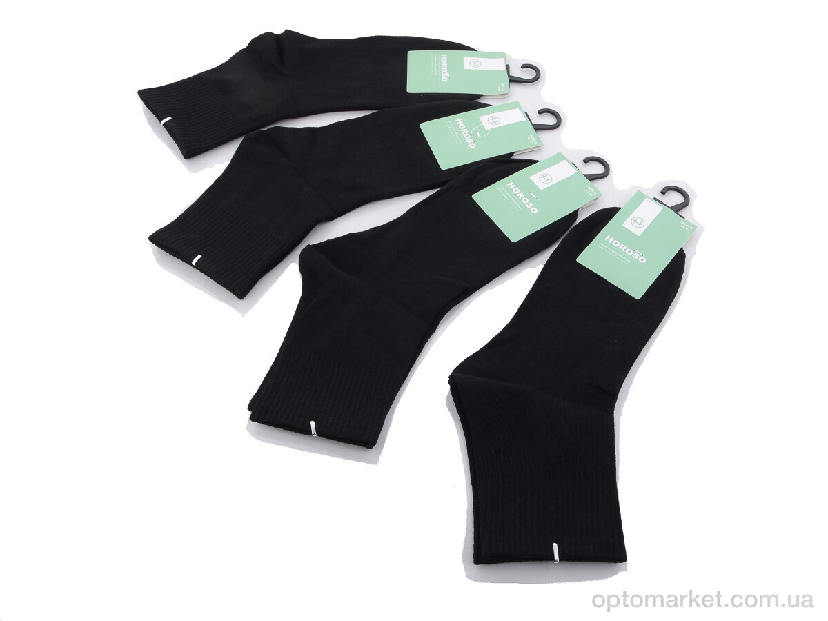 Купить Шкарпетки чоловічі WZ476 black Horoso чорний, фото 1