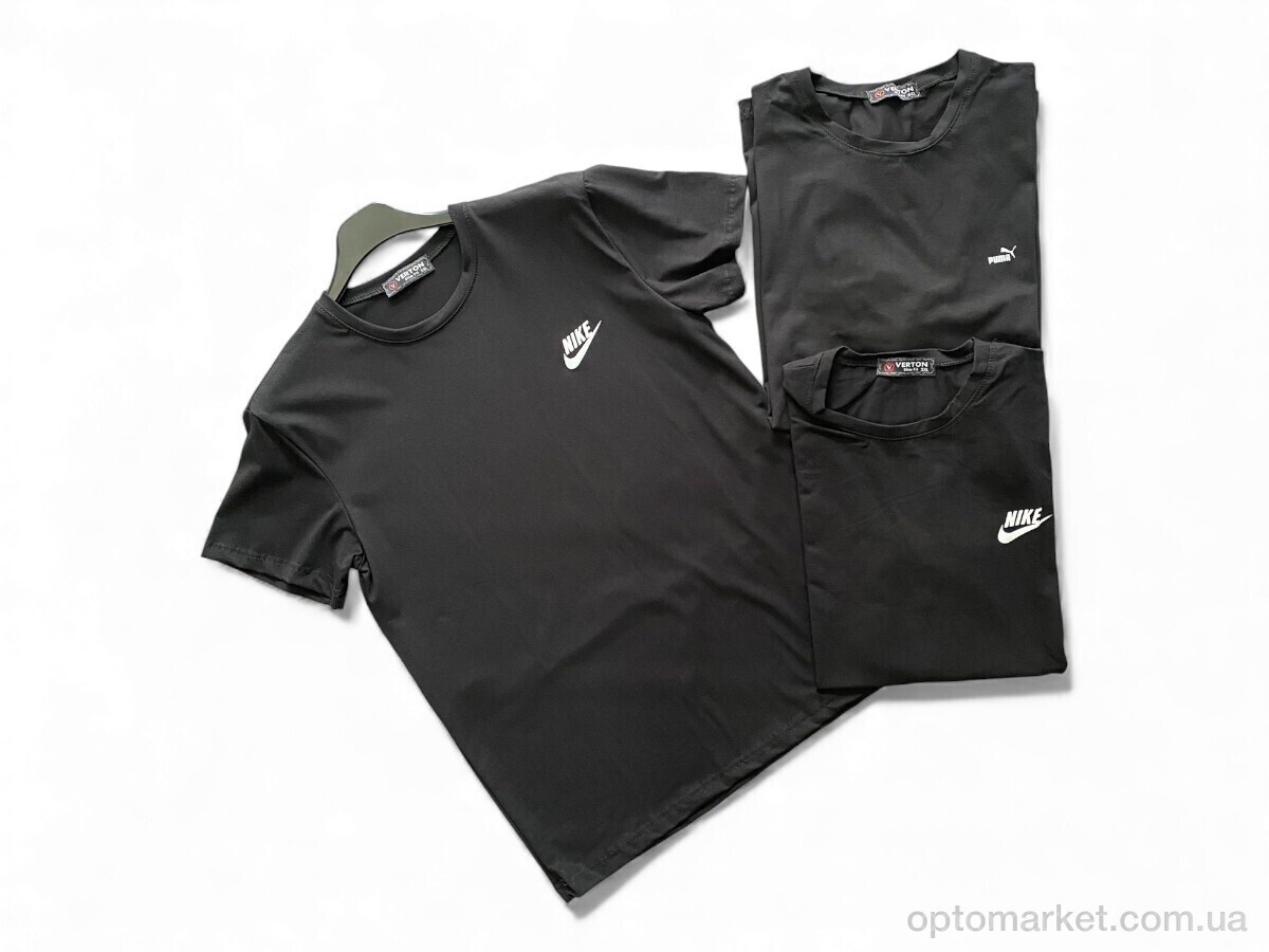 Купить Футболка чоловічі X1 black Verton чорний, фото 2