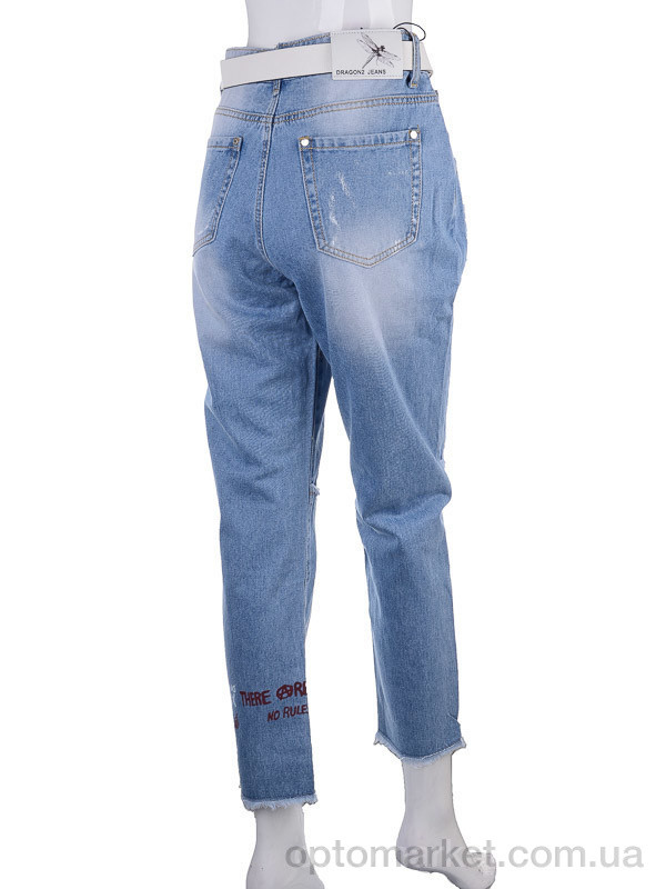 Купить Джинси жіночі X1048 blue Dragon синій, фото 2