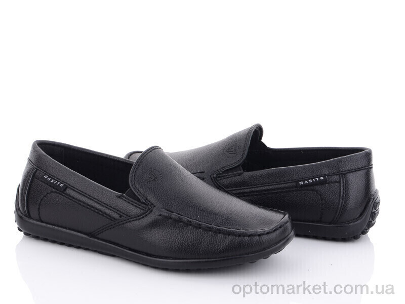Купить Туфлі дитячі X121-6C Nasite чорний, фото 1