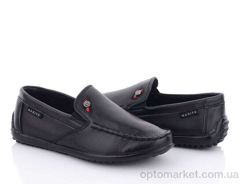 Купить Туфлі дитячі X121-8C Nasite чорний, фото 1