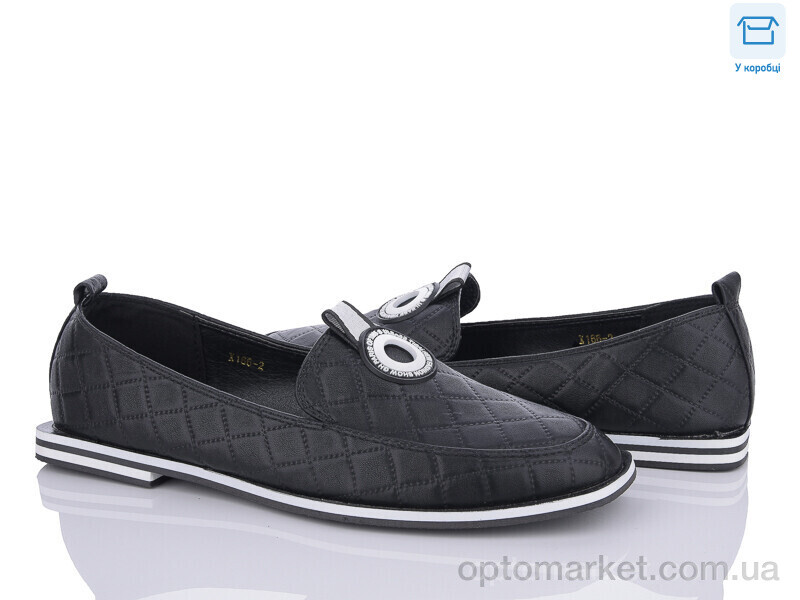 Купить Туфлі жіночі X166-2 Loretta чорний, фото 1