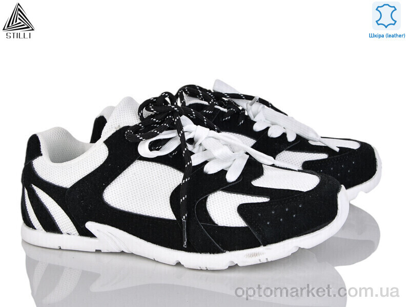 Купить Кросівки жіночі X200-5 шкіра піна Stilli чорний, фото 1