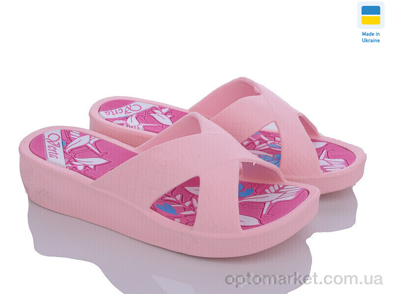 Купить Шльопанці жіночі X21 пудра Verta рожевий, фото 1