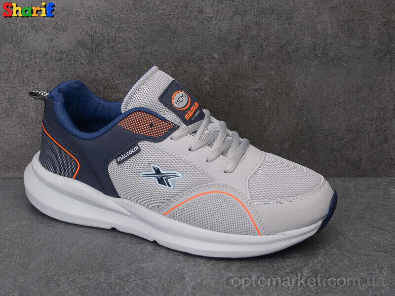 Купить Кросівки чоловічі X25-1 Malcolm сірий, фото 2