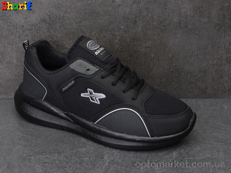 Купить Кросівки чоловічі X25-2 Malcolm чорний, фото 2
