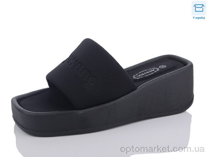 Купить Шльопанці жіночі X32-1 AISIDA чорний, фото 1