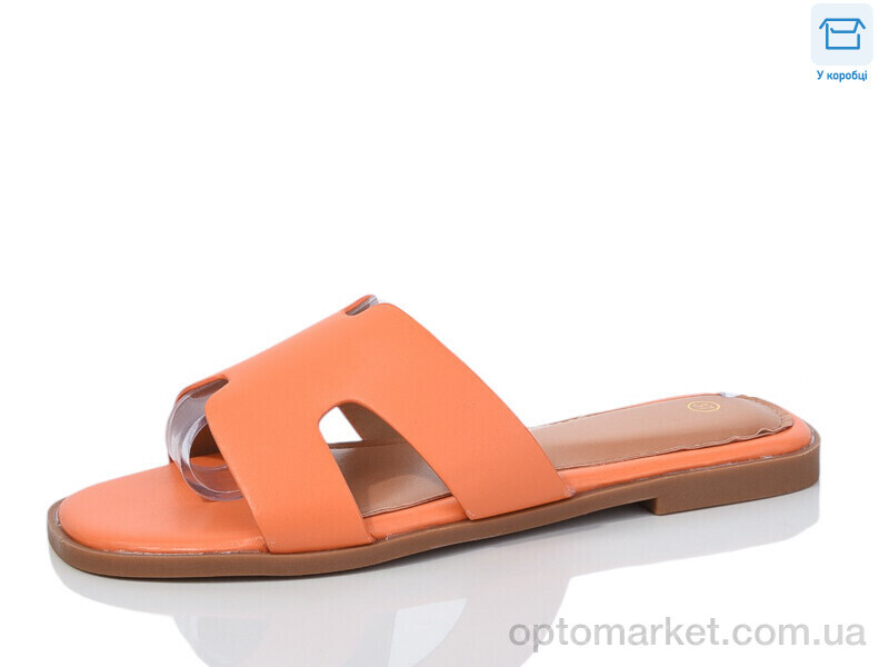 Купить Шльопанці жіночі X37-6 AISIDA помаранчевий, фото 1