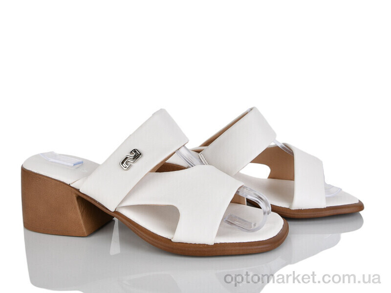 Купить Шльопанці жіночі X371-2 Loretta білий, фото 1