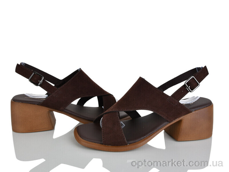 Купить Босоніжки жіночі X372-2 Loretta коричневий, фото 1