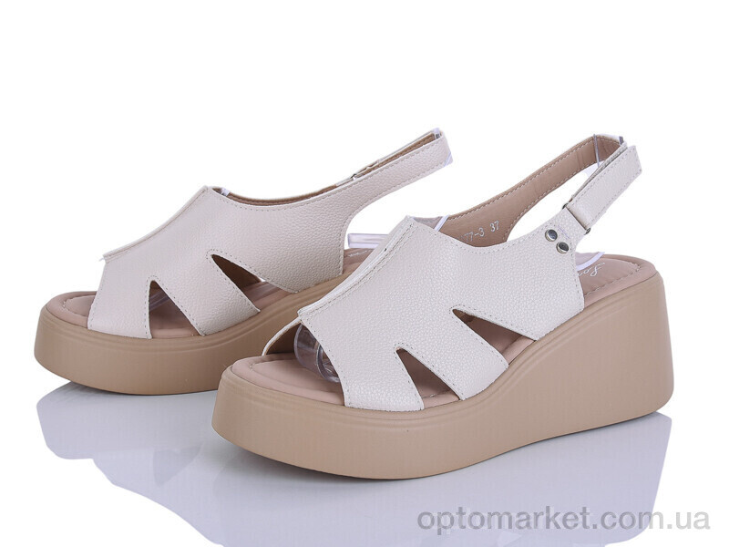 Купить Босоніжки жіночі X377-3 Loretta бежевий, фото 1