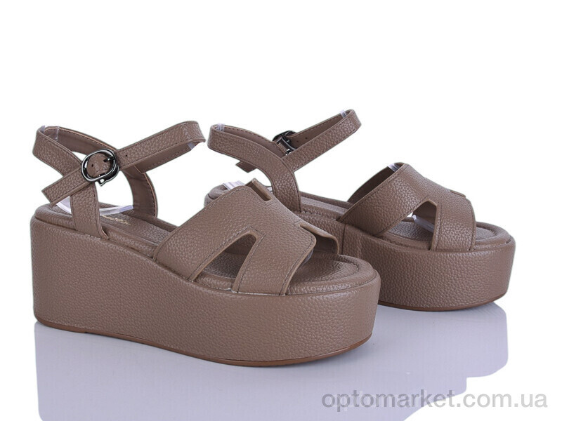 Купить Босоніжки жіночі X381-3 Loretta коричневий, фото 1