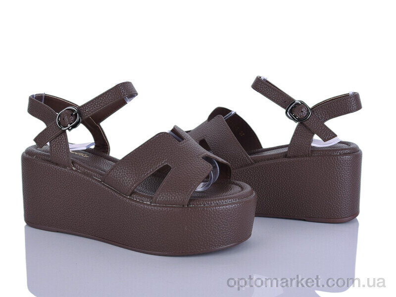 Купить Босоніжки жіночі X381-5 Loretta коричневий, фото 1