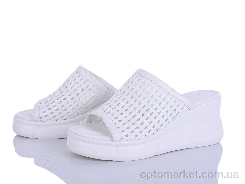 Купить Шльопанці жіночі X386-2 Loretta білий, фото 1