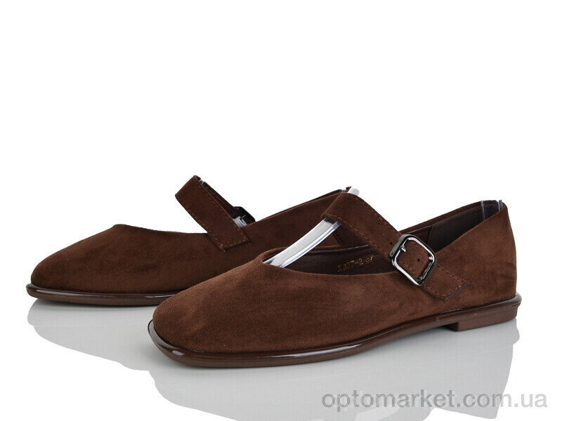 Купить Туфлі жіночі X387-2 Loretta коричневий, фото 1