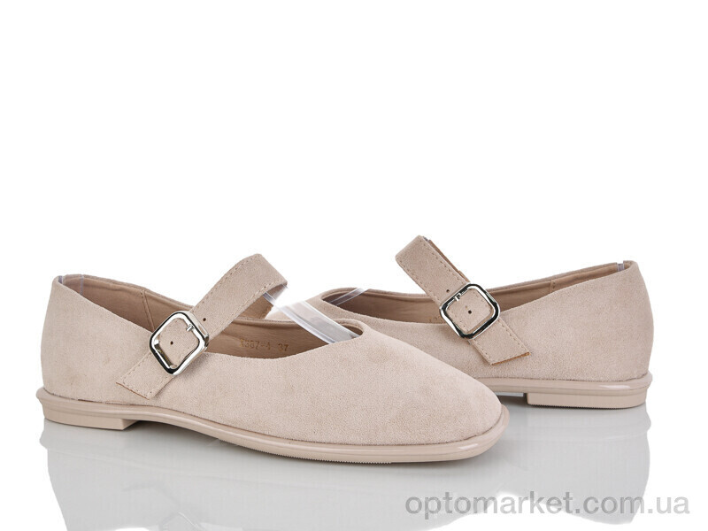 Купить Туфлі жіночі X387-4 Loretta бежевий, фото 1