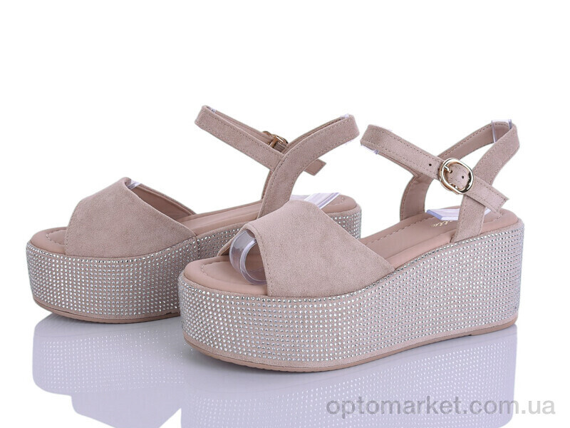 Купить Босоніжки жіночі X388-2 Loretta бежевий, фото 1