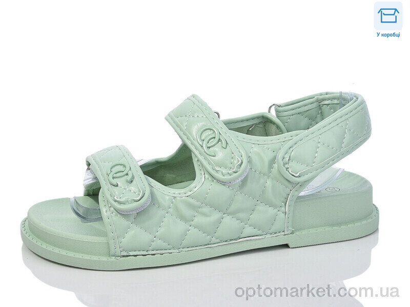 Купить Босоніжки жіночі X48-6 AISIDA зелений, фото 1