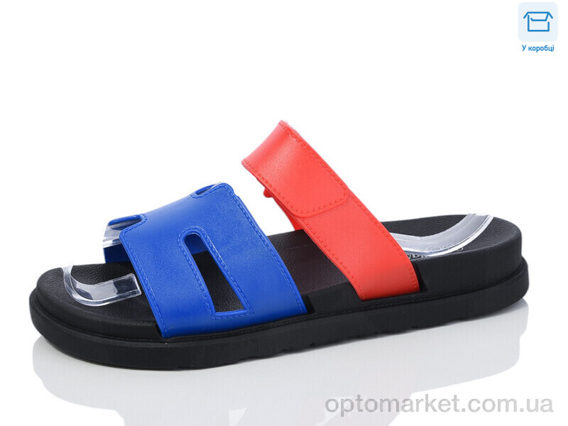 Купить Шльопанці жіночі X58-2 Hongquan синій, фото 1