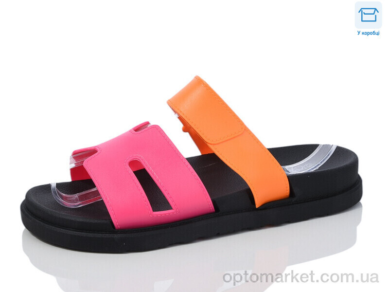 Купить Шльопанці жіночі X58-3 Hongquan рожевий, фото 1