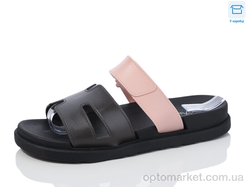 Купить Шльопанці жіночі X58-7 Hongquan сірий, фото 1