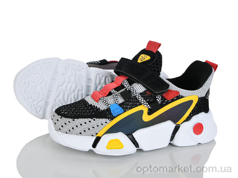 Купить Кросівки дитячі X5F5-3A Bessky чорний, фото 1