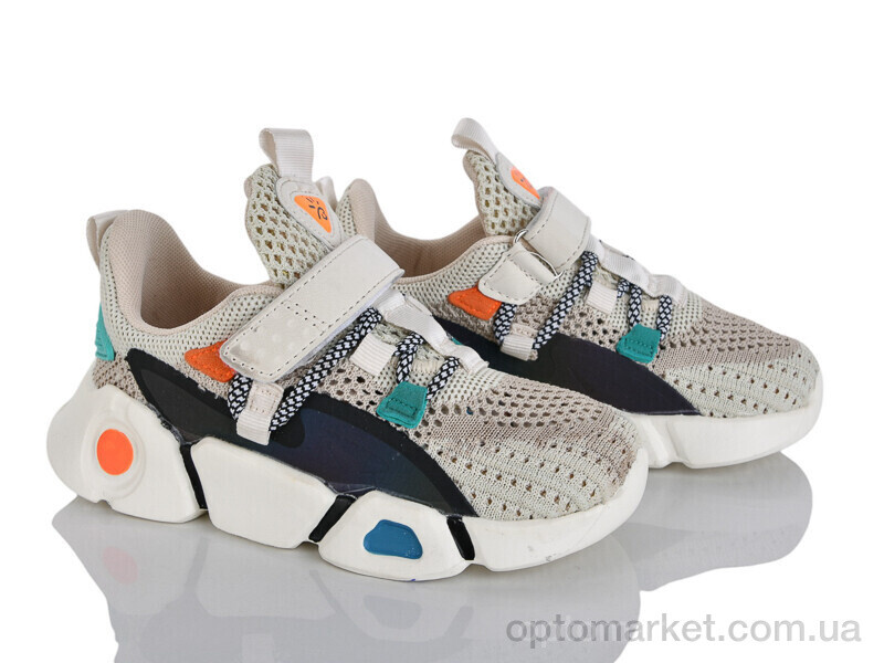 Купить Кросівки дитячі X5F5-5A Bessky бежевий, фото 1