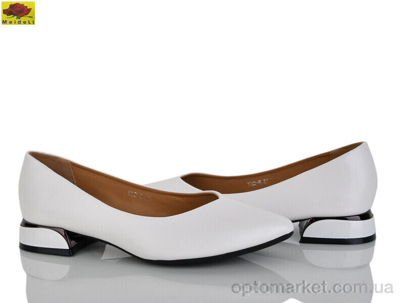 Купить Туфлі жіночі X62-6 Mei De Li білий, фото 1