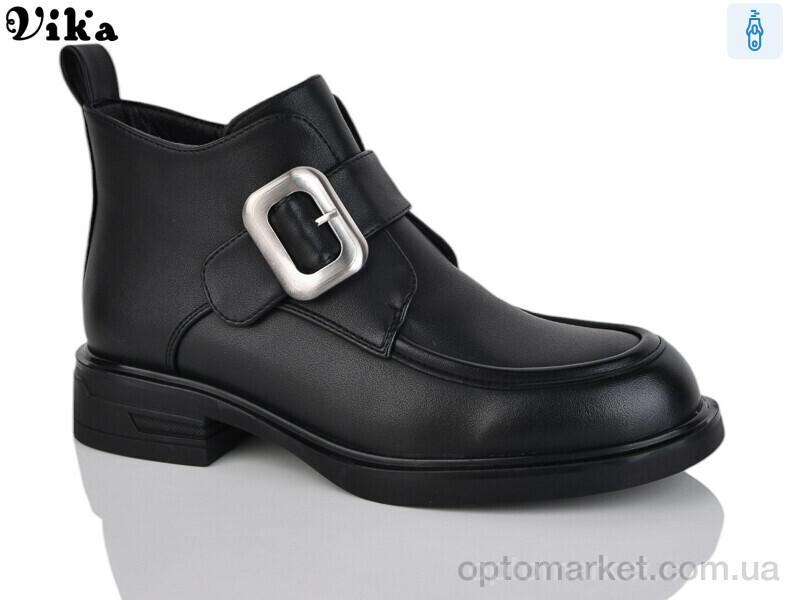 Купить Черевики жіночі X71 Vika чорний, фото 1