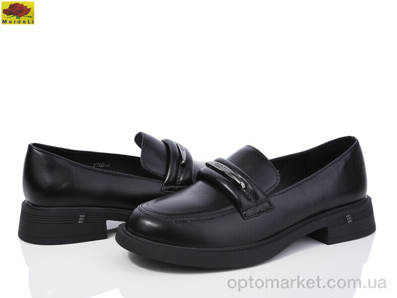 Купить Туфлі жіночі X760-7 Mei De Li чорний, фото 1