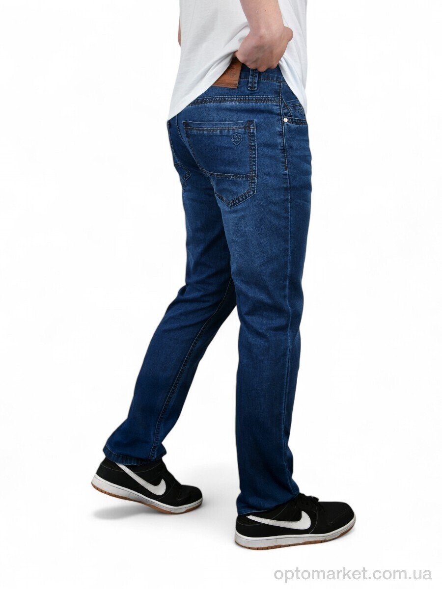 Купить Джинси чоловічі X82679 NEWSKY синій, фото 4