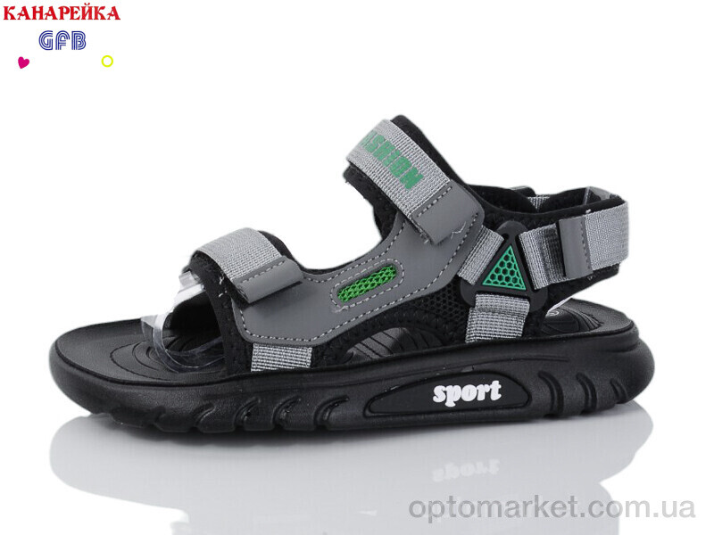 Купить Сандалі дитячі X8526-3 Канарейка сірий, фото 1