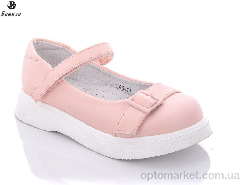 Купить Туфлі дитячі X96-14 Башили рожевий, фото 1