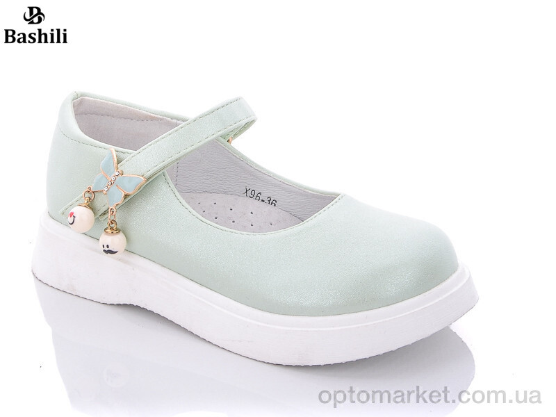 Купить Туфлі дитячі X96-36 Башили зелений, фото 1