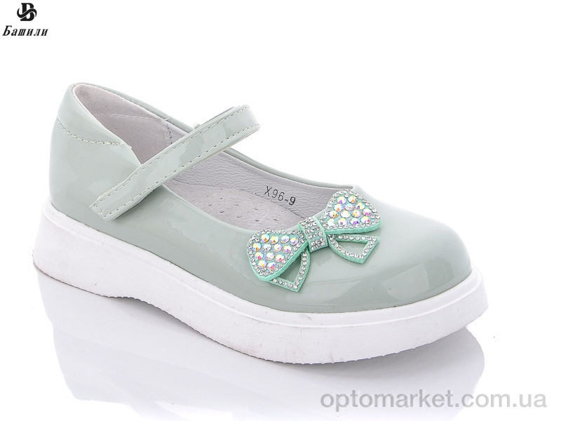 Купить Туфлі дитячі X96-9 Башили зелений, фото 1