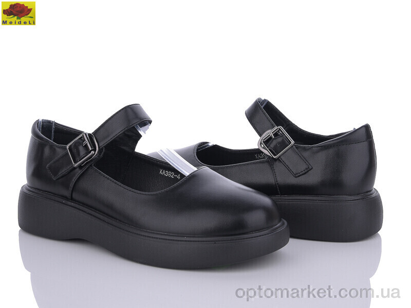 Купить Туфлі жіночі XA382-4 Mei De Li чорний, фото 1
