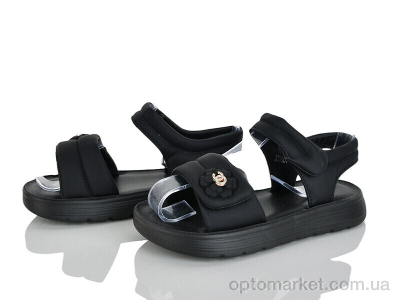 Купить Босоніжки дитячі XD607-3A Kimbo-o чорний, фото 1