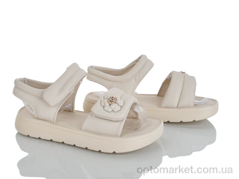 Купить Босоніжки дитячі XD607-3M Kimbo-o бежевий, фото 1