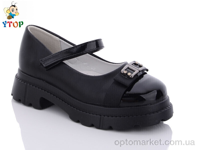 Купить Туфлі дитячі XD893-6 Y.Top чорний, фото 1