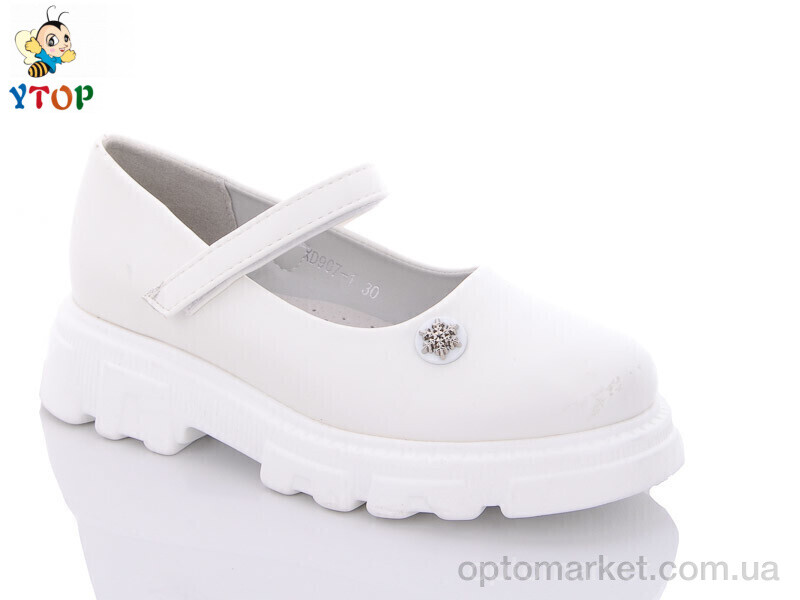 Купить Туфлі дитячі XD907-1 Y.Top білий, фото 1