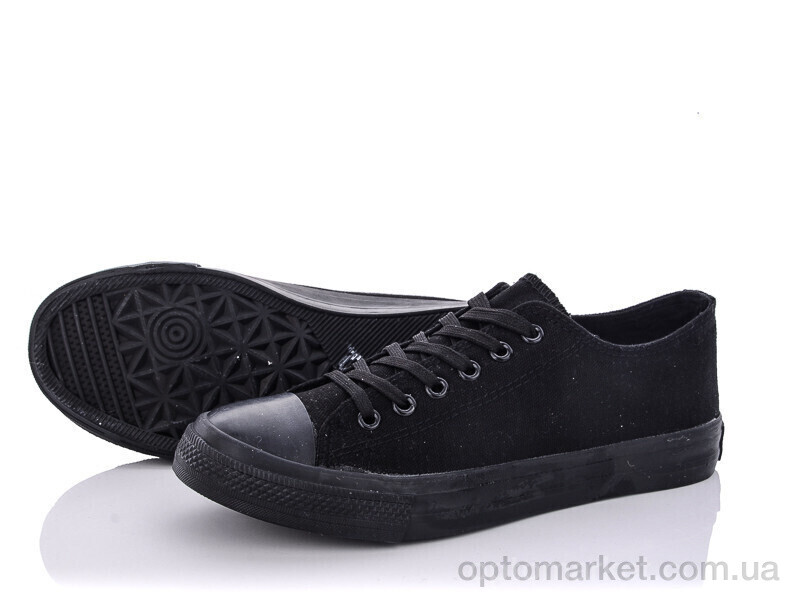 Купить Кеди жіночі XF01-013-02 Xifa чорний, фото 1