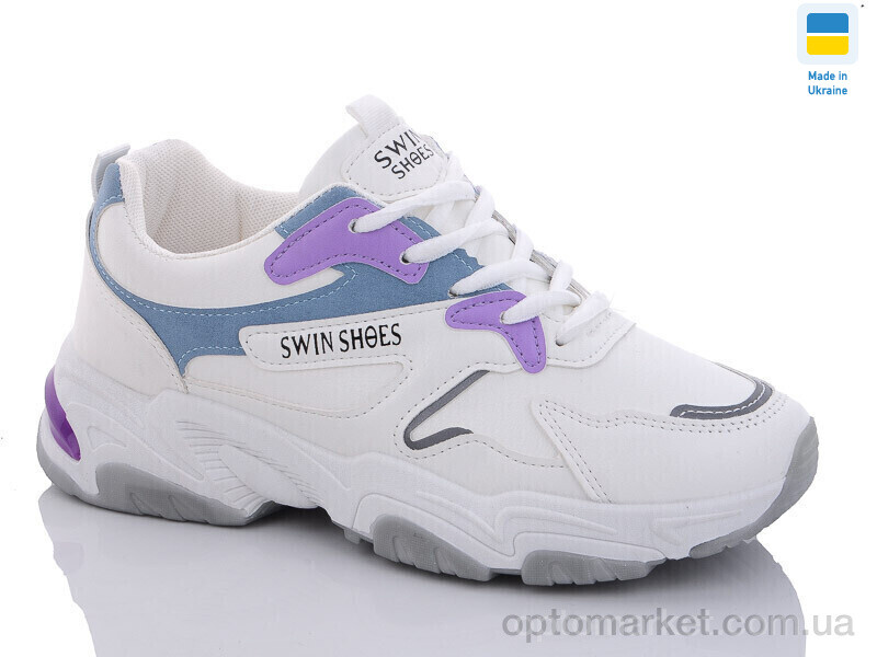 Купить Кросівки жіночі XF01-077-3 Swin білий, фото 1
