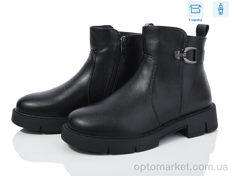 Купить Черевики жіночі XF01-21-10 Xifa чорний, фото 1